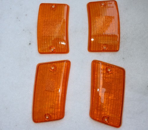Vespa blinkerglas set gelb - gelb, pk