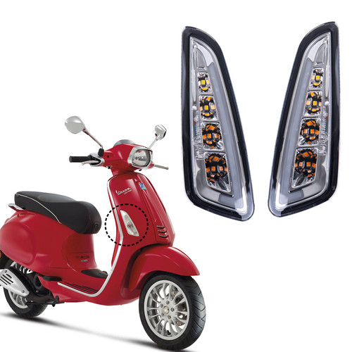 Chrom led blinker - led,