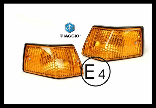 Vespa blinker komplett - vespa, orange